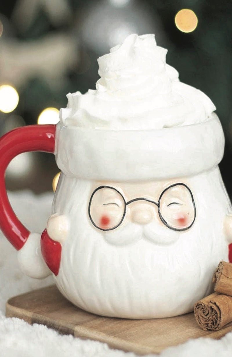 Santa Claus Shaped Christmas Mug - Foxy’s