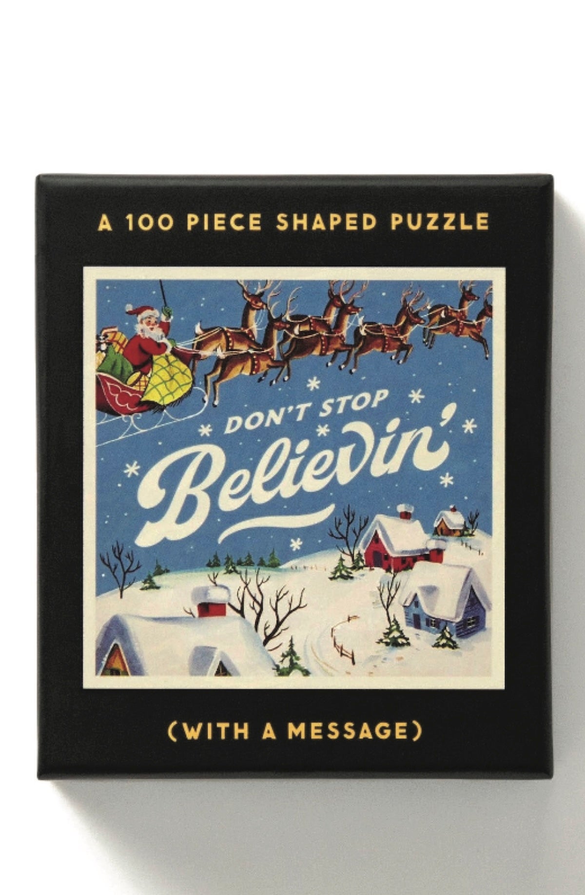 Brass Monkey Don't Stop Believin' 100 Piece Mini Puzzle - Foxy’s