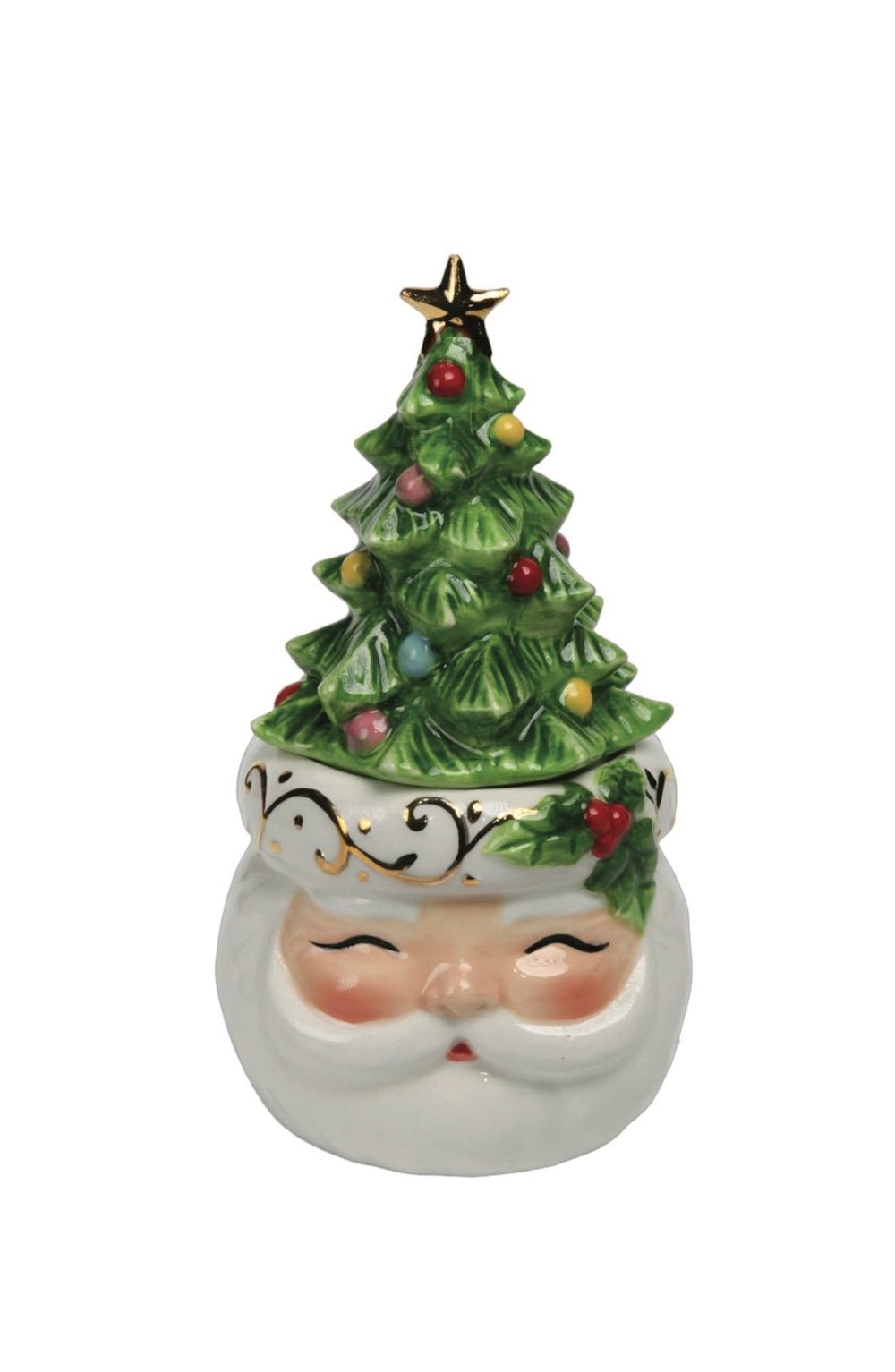 Set 2 Santa/Tree Salt & Pepper Set | Fun Christmas Gift - Foxy’s