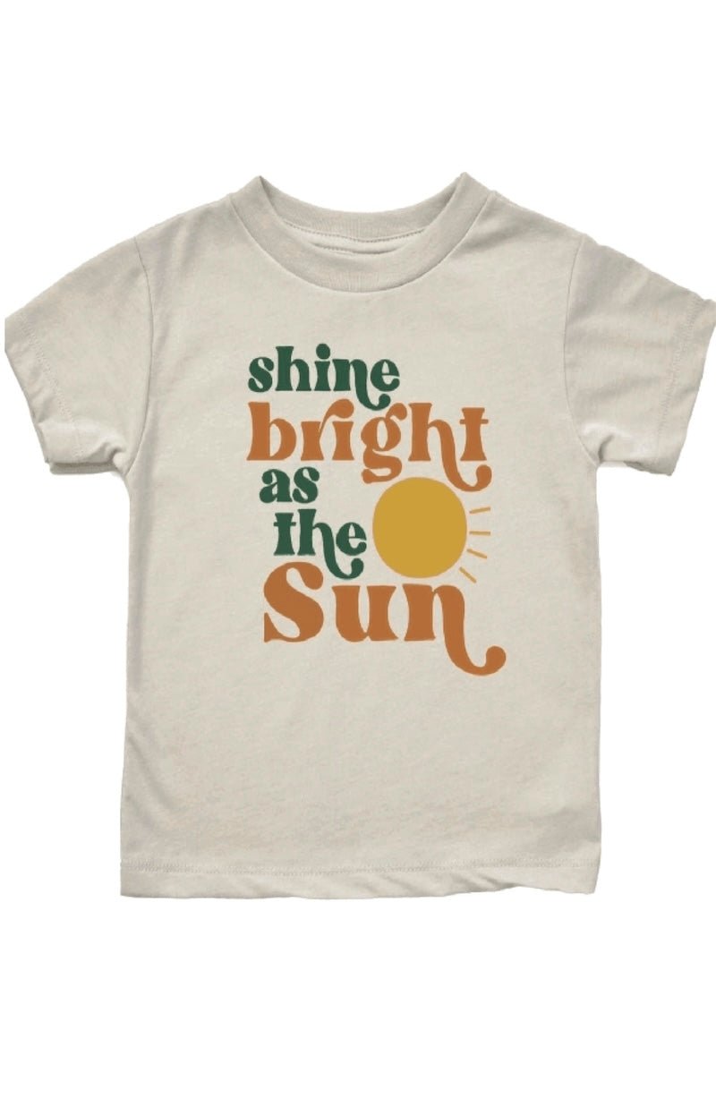 Shine Bright Sun Tee - Youth Size Small - Gymnastics & Dance Ready! - Foxy’s