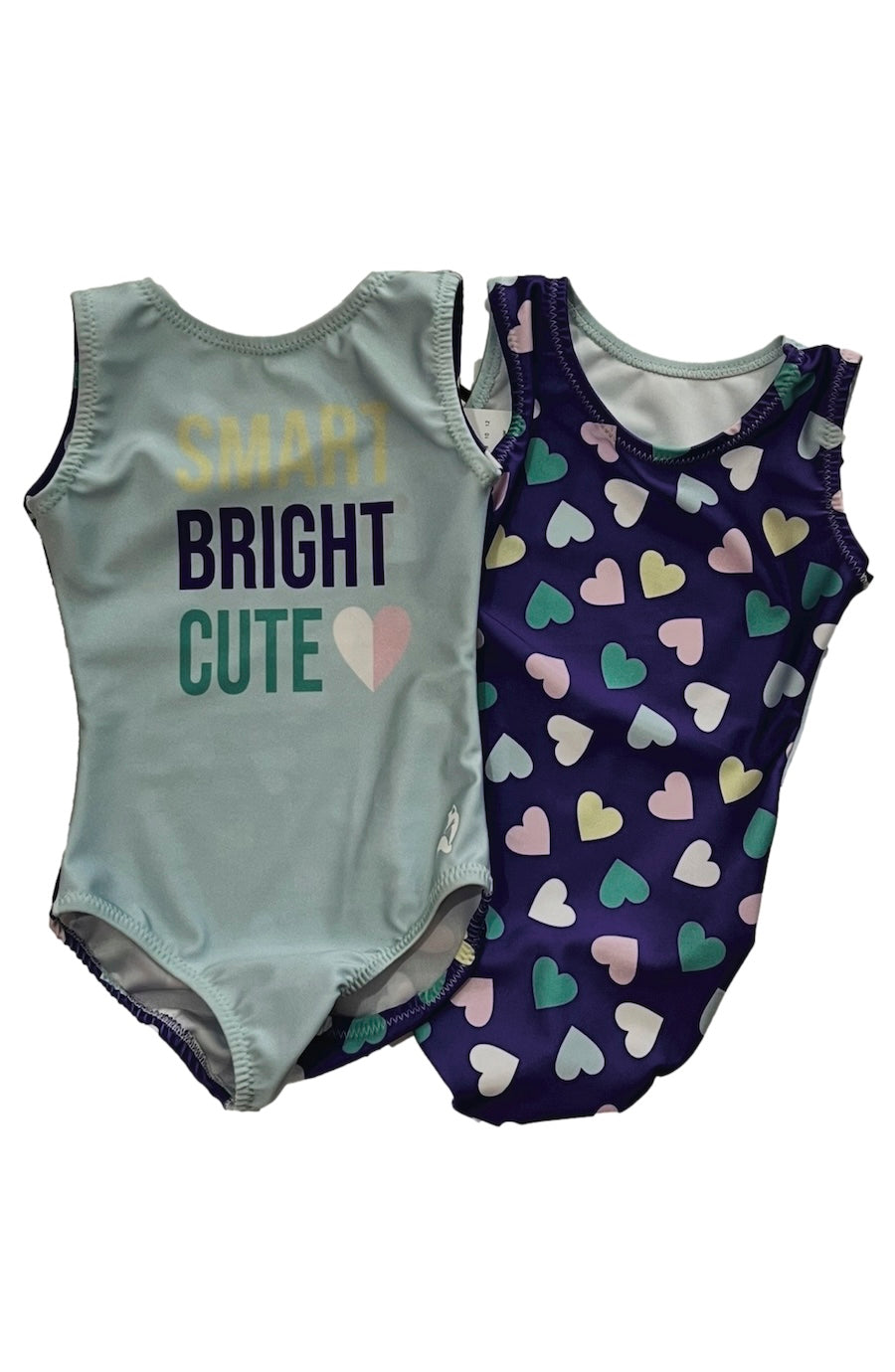 Smart, Bright, Cute Gymnastics Leotard (Closed-Back Option Only)