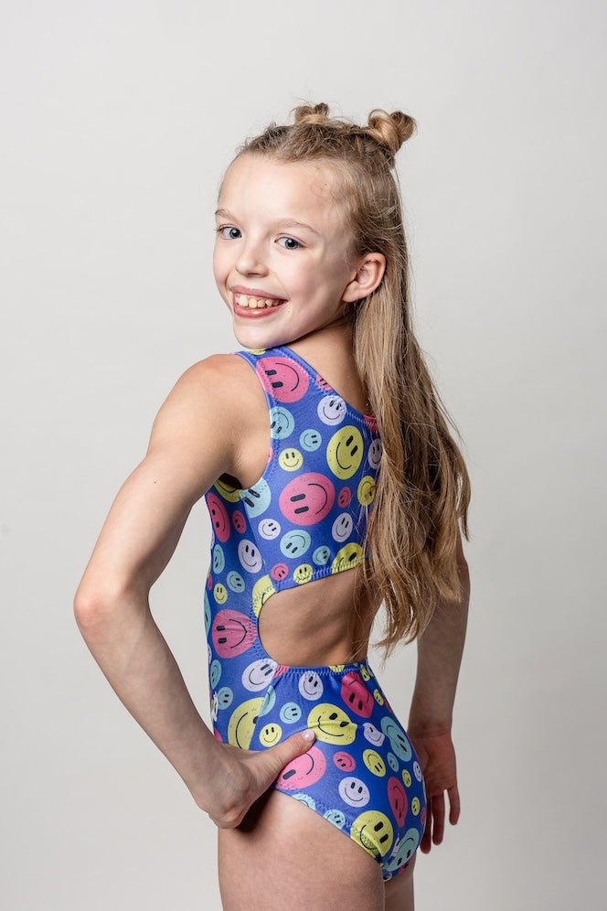 Smiles for Days Gymnastics Leotard by Foxy's - Foxy’s