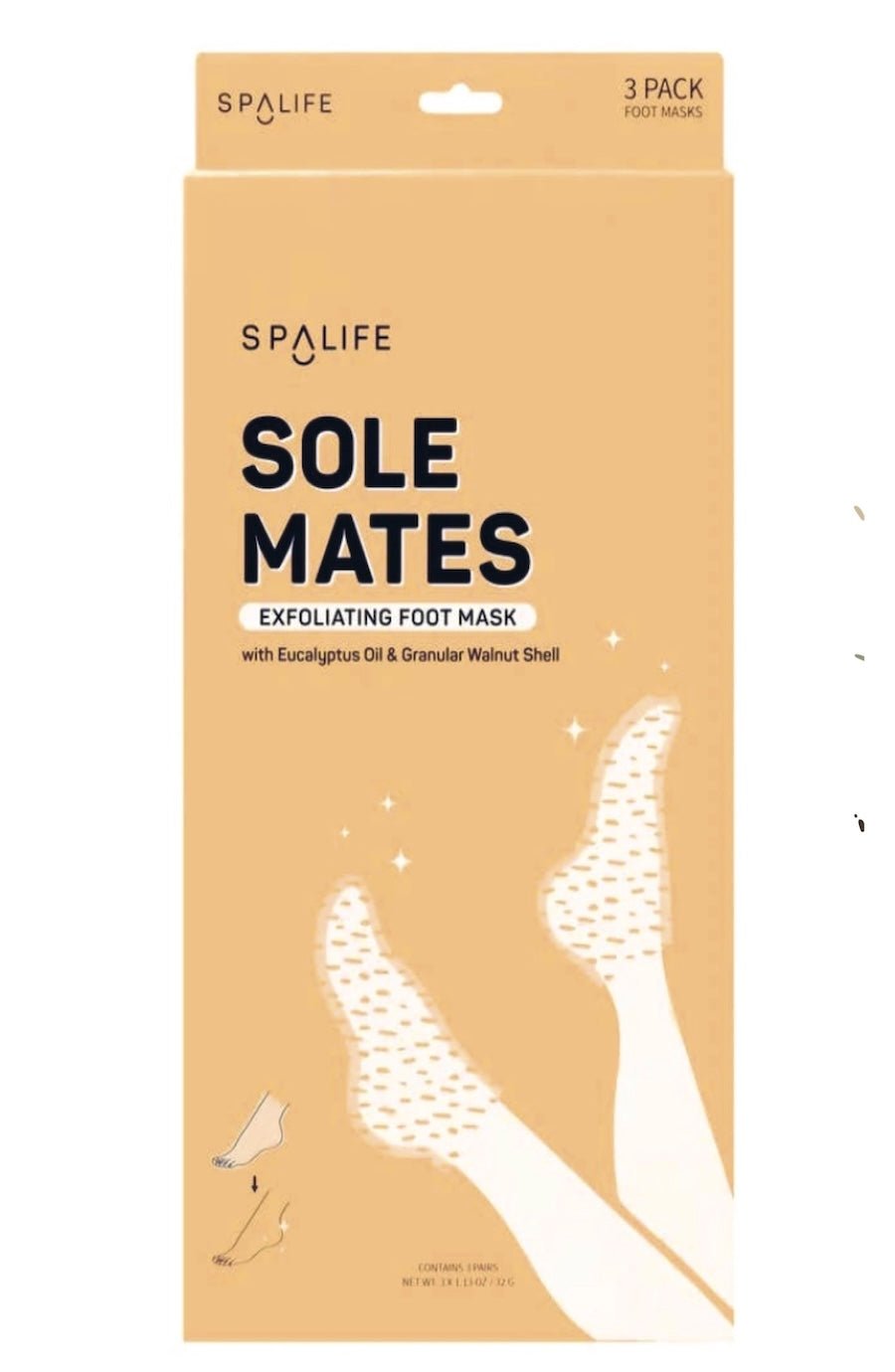 Sole Mates Exfoliating Foot Mask - Get Soft Feet Now! | Foxy's - Foxy’s