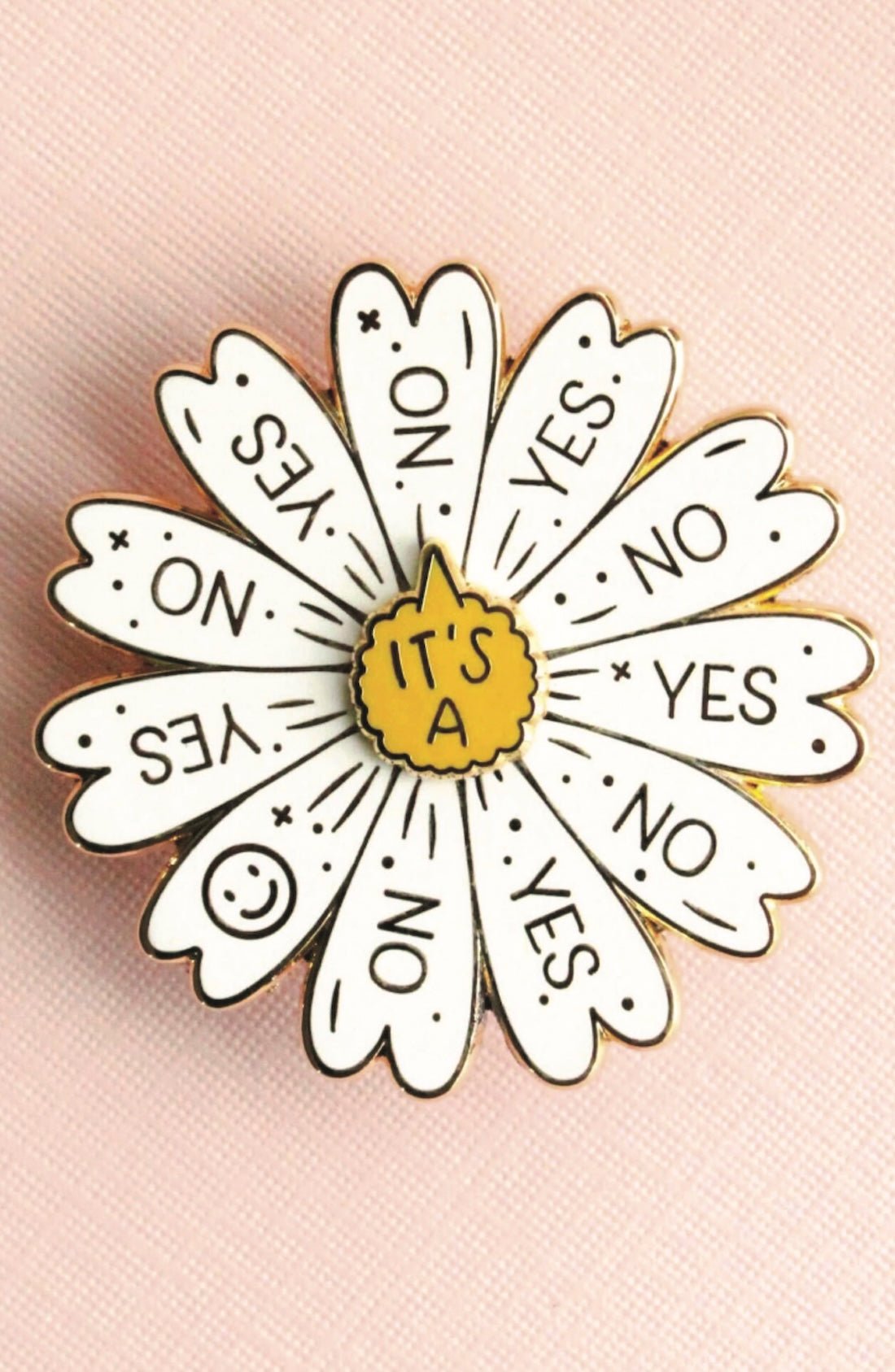 Spinning Daisy Interactive Pin - Foxy’s