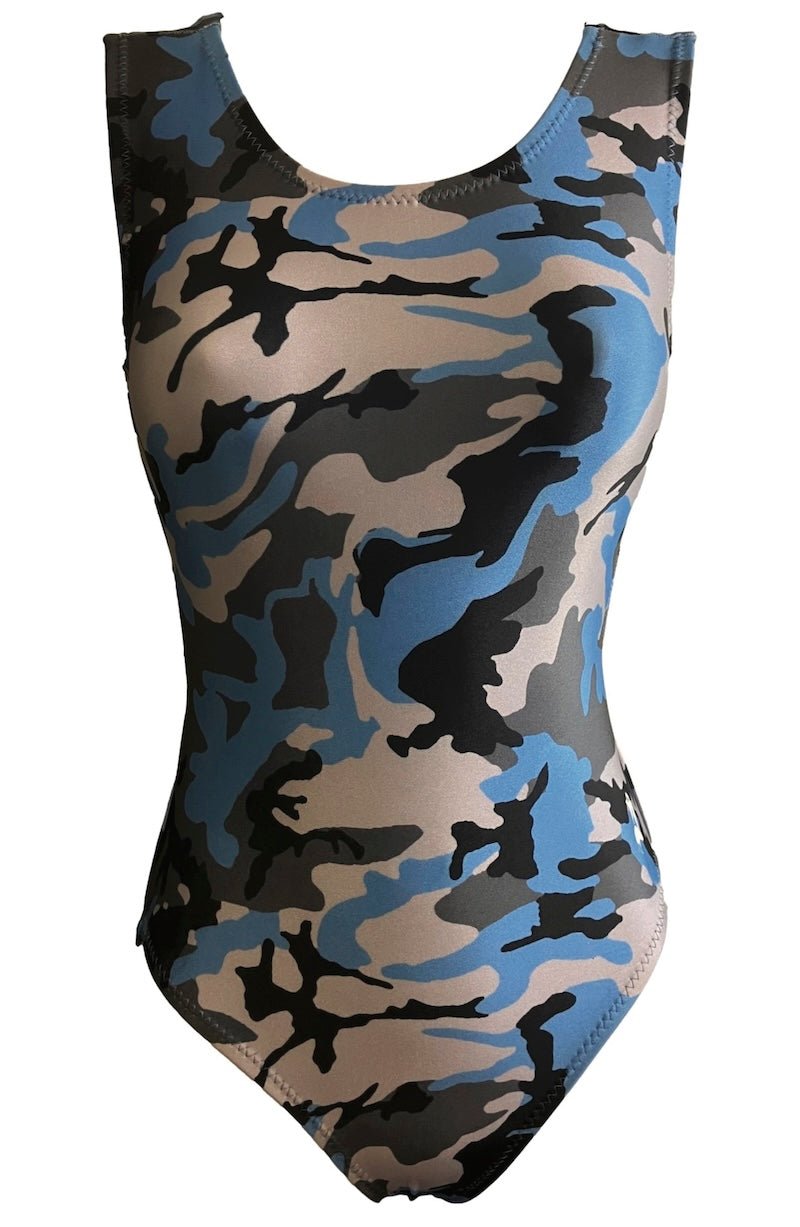 Spirit Camo Gymnastics Leotard - Foxy's Leotards - Nail Your Routine! - Foxy’s