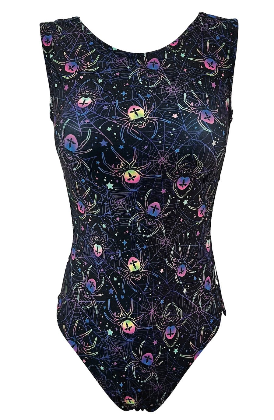 Spooky Spider Halloween Gymnastics Leotard - Foxy’s