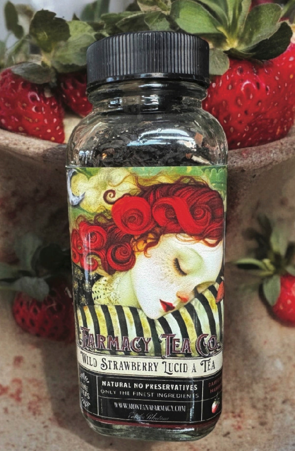 Wild Strawberry Lucid a Tea Dreaming Tea full of flavor - Foxy’s