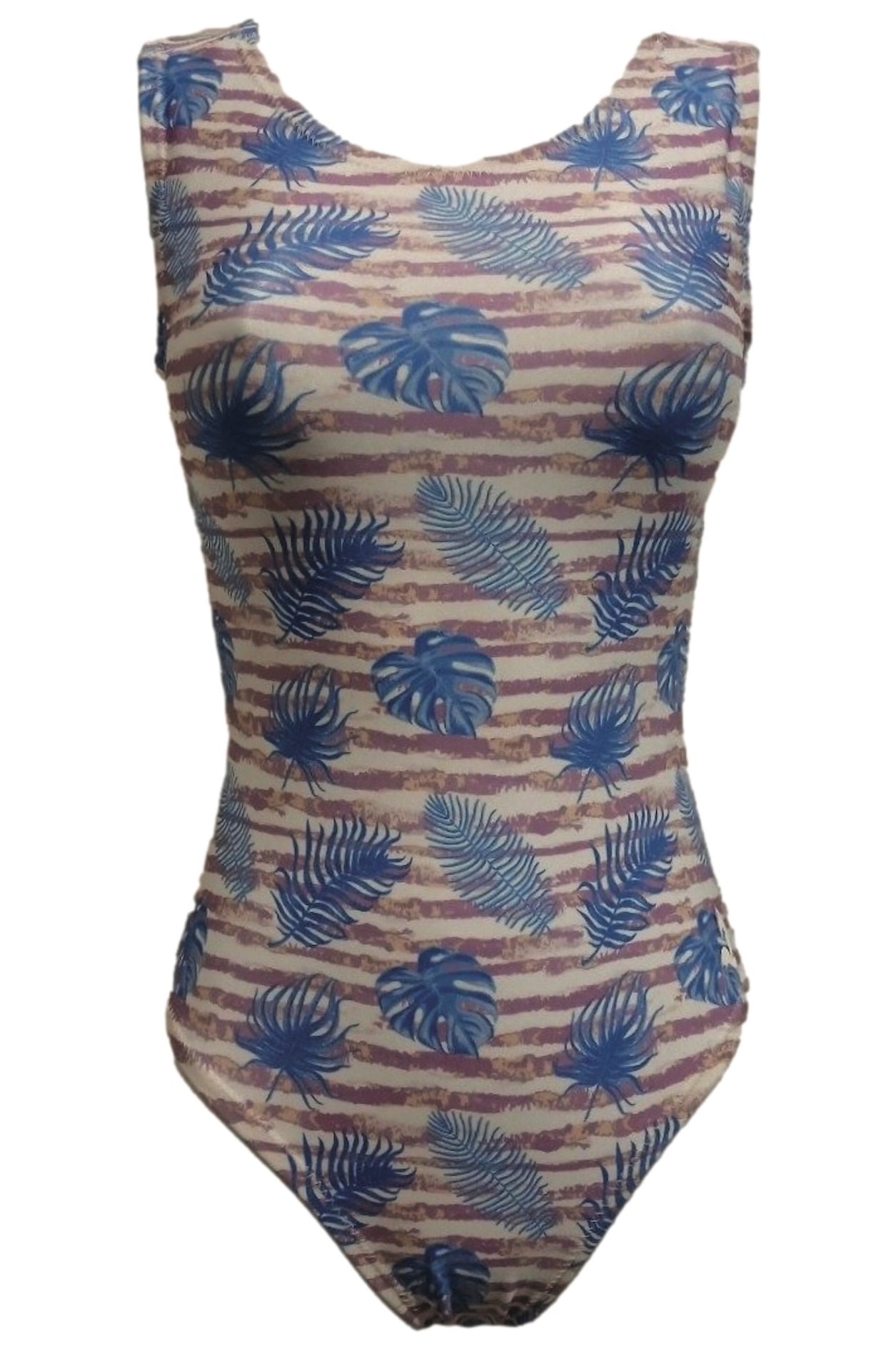 Palm Parade Gymnastics Leotard - Tropical Print, Foxy's Leos - Foxy’s