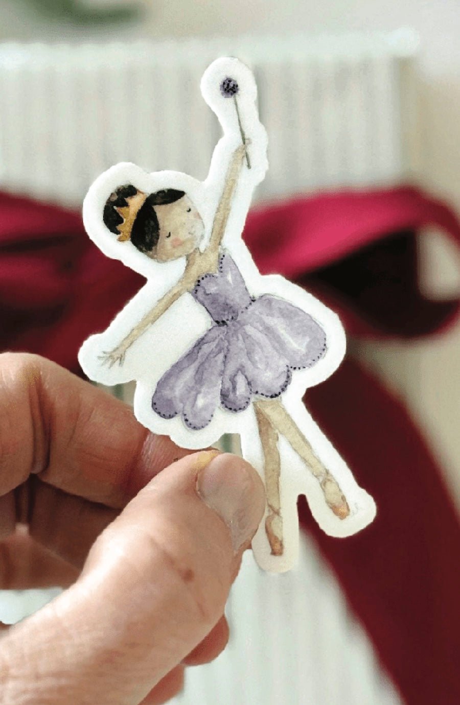 Sugarplum Fairy Dance & Gymnastics Sticker - Foxy’s