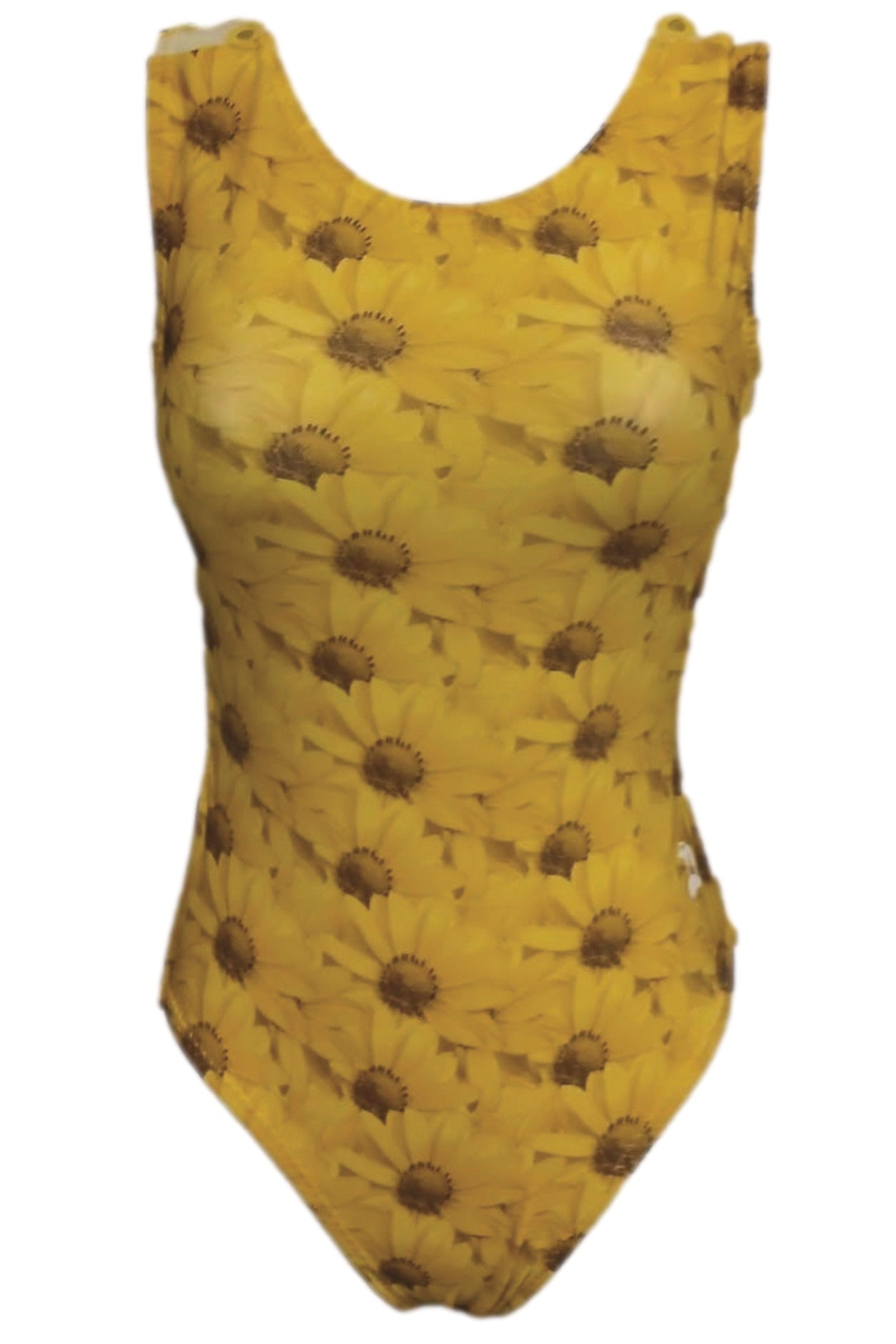 Sunflower Fields Gymnastics Leotard - Foxy's Girls Leotard, USA Made - Foxy’s