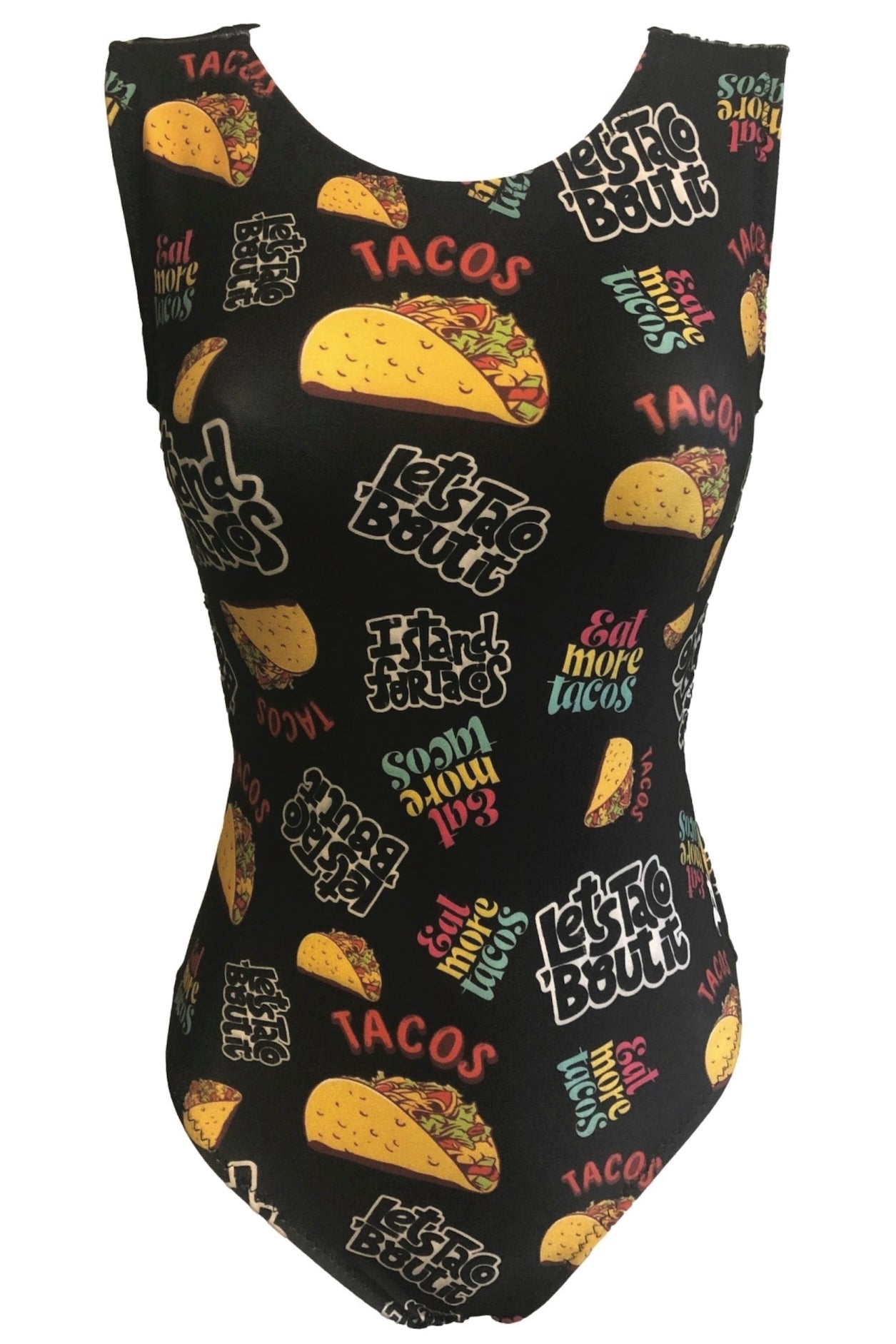 Let's Taco Bout It Leotard - Foxy's Fun & Comfy Gymnastics Leotard - Foxy’s