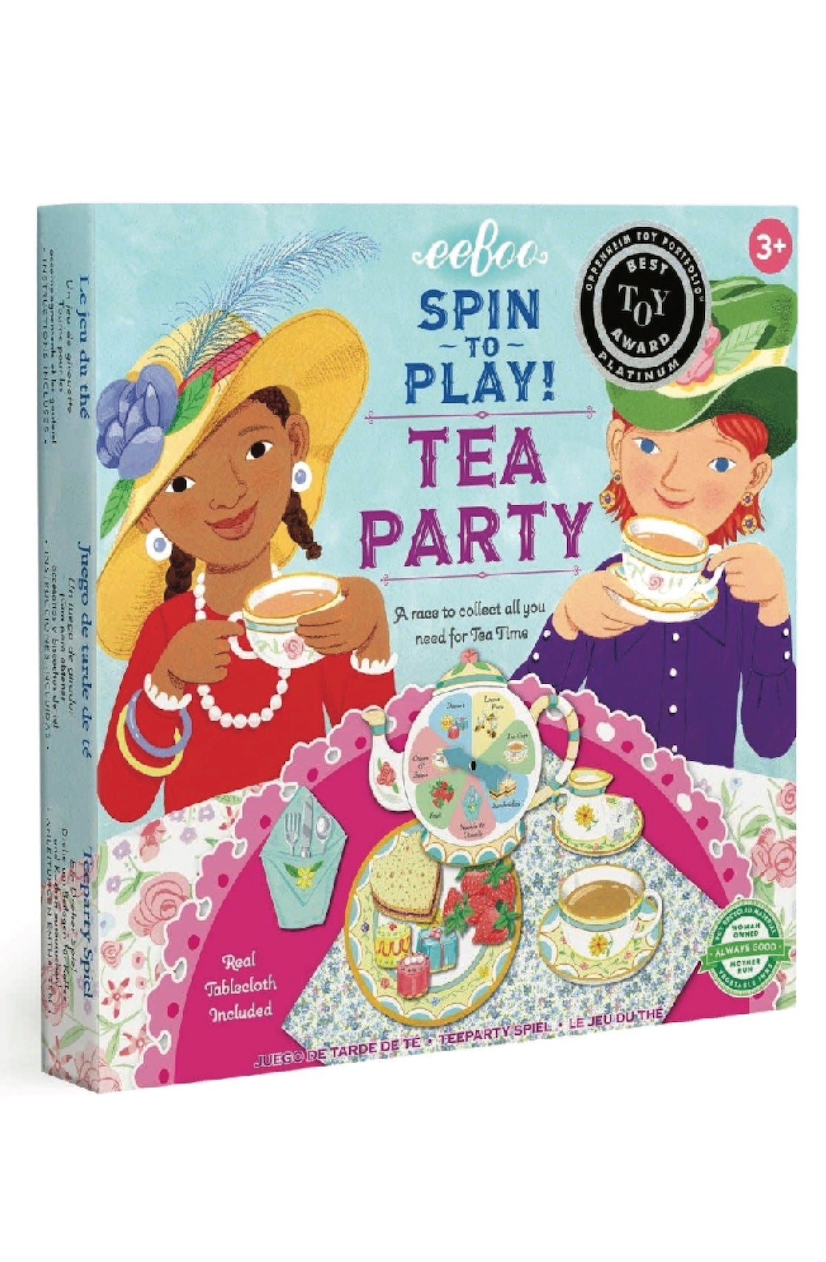 Tea Party Spinner Game - Foxy’s
