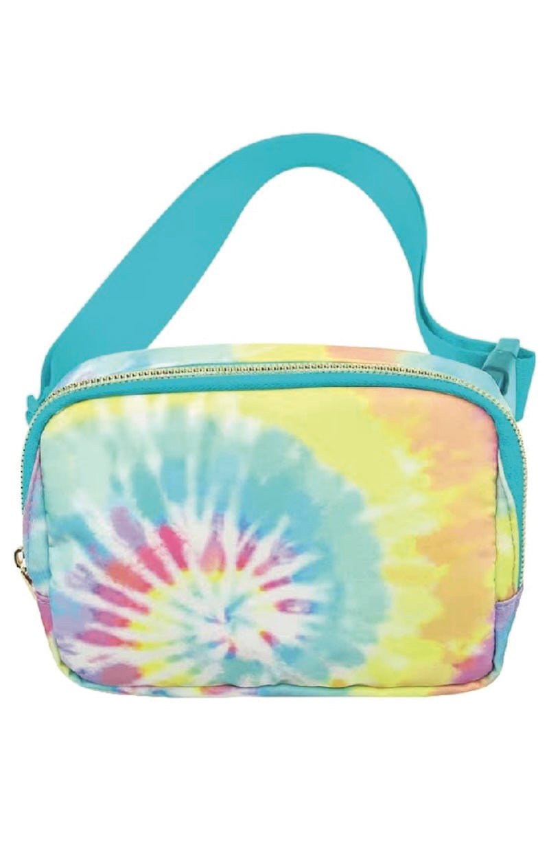 Tie Dye Fanny Pack for Girls - Cute Belt Bag for Kids & Teens - Foxy's Leos - Foxy’s