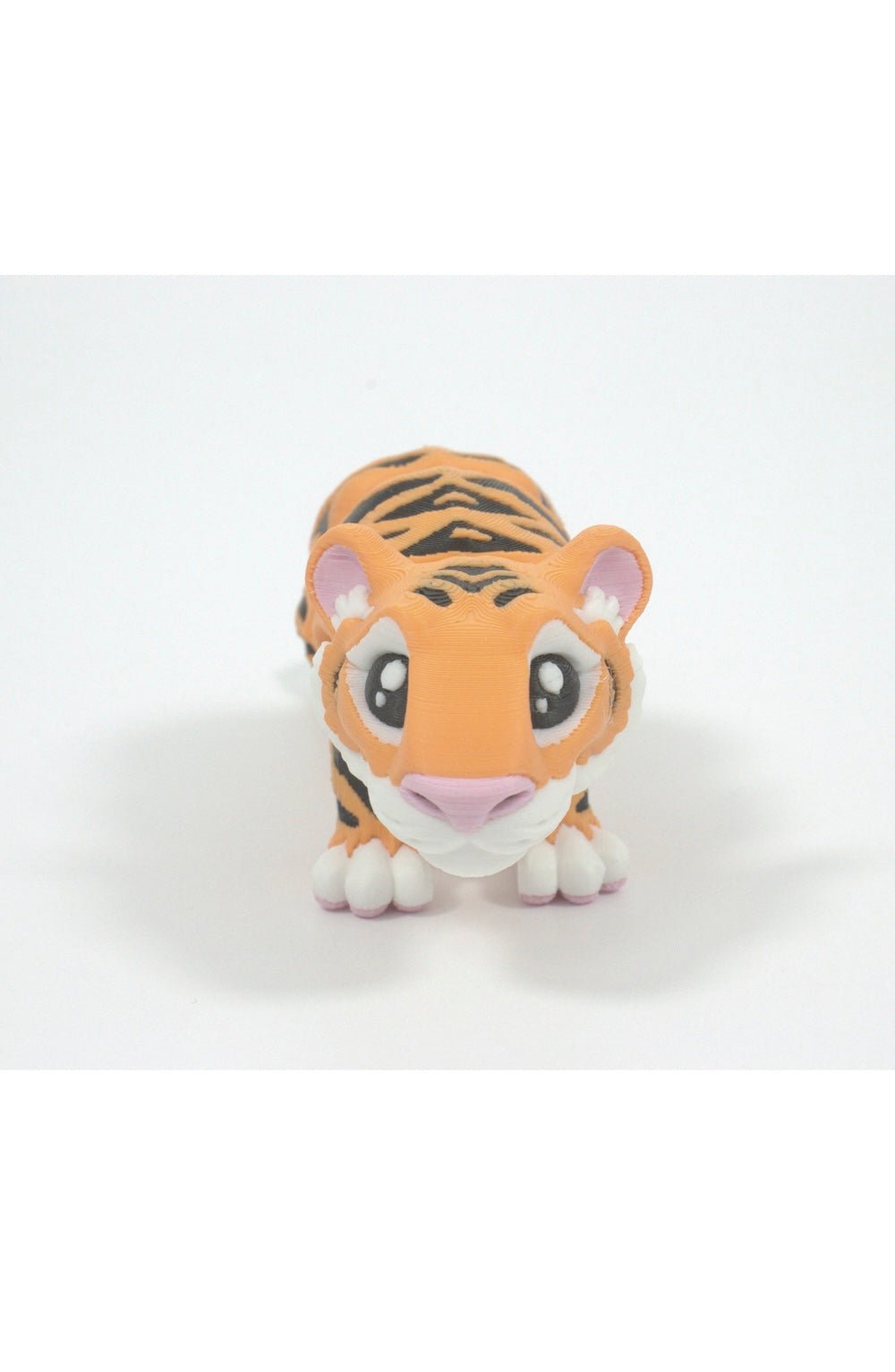 Fidget Friends Tiger – 3D Printed Toy - Foxy’s