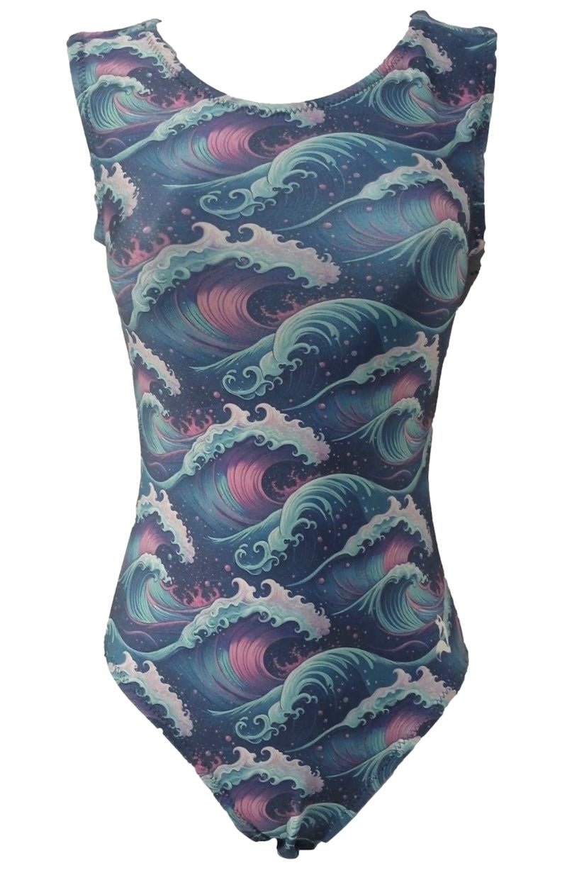 Tubular Ocean Gymnastics Leotard - Foxy’s
