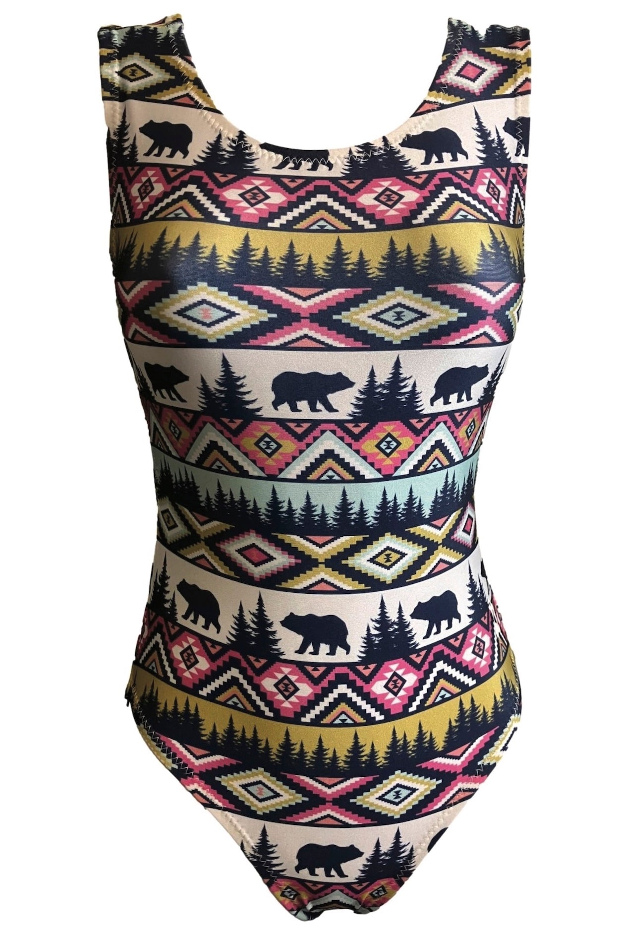 Frozen Tundra Gymnastics Leotard - Foxy's Leotards - Girls & Adult Sizes - Foxy’s