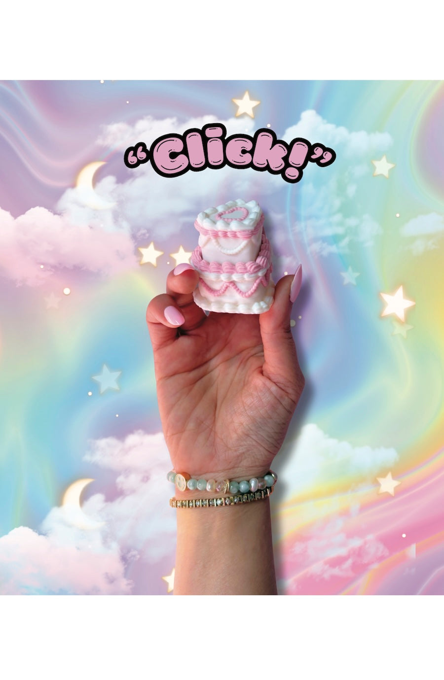 Wedding Cake Fidget Clicker : Satisfying Fidget Toys