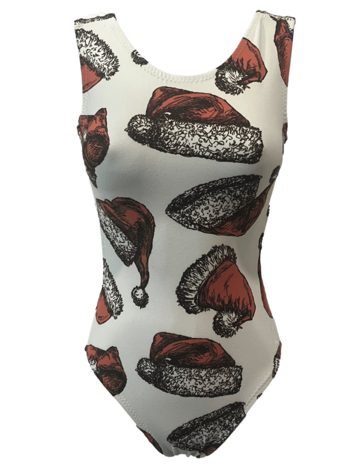 ULTRA SOFT Santa Hats Foxy's Leotard for Girls - Foxy’s