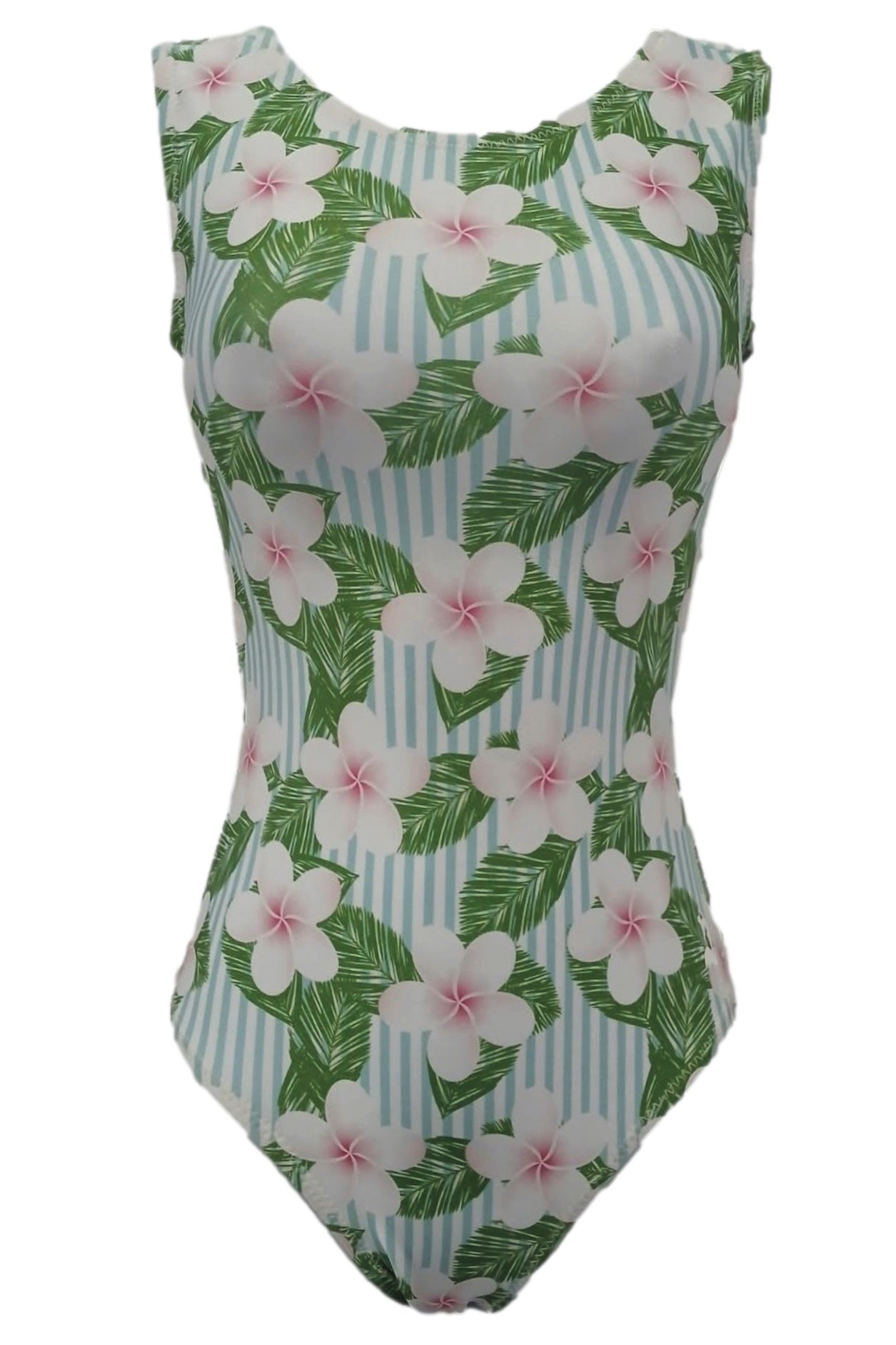 Plumeria Passion Gymnastics Leotard for Girls - Foxy’s