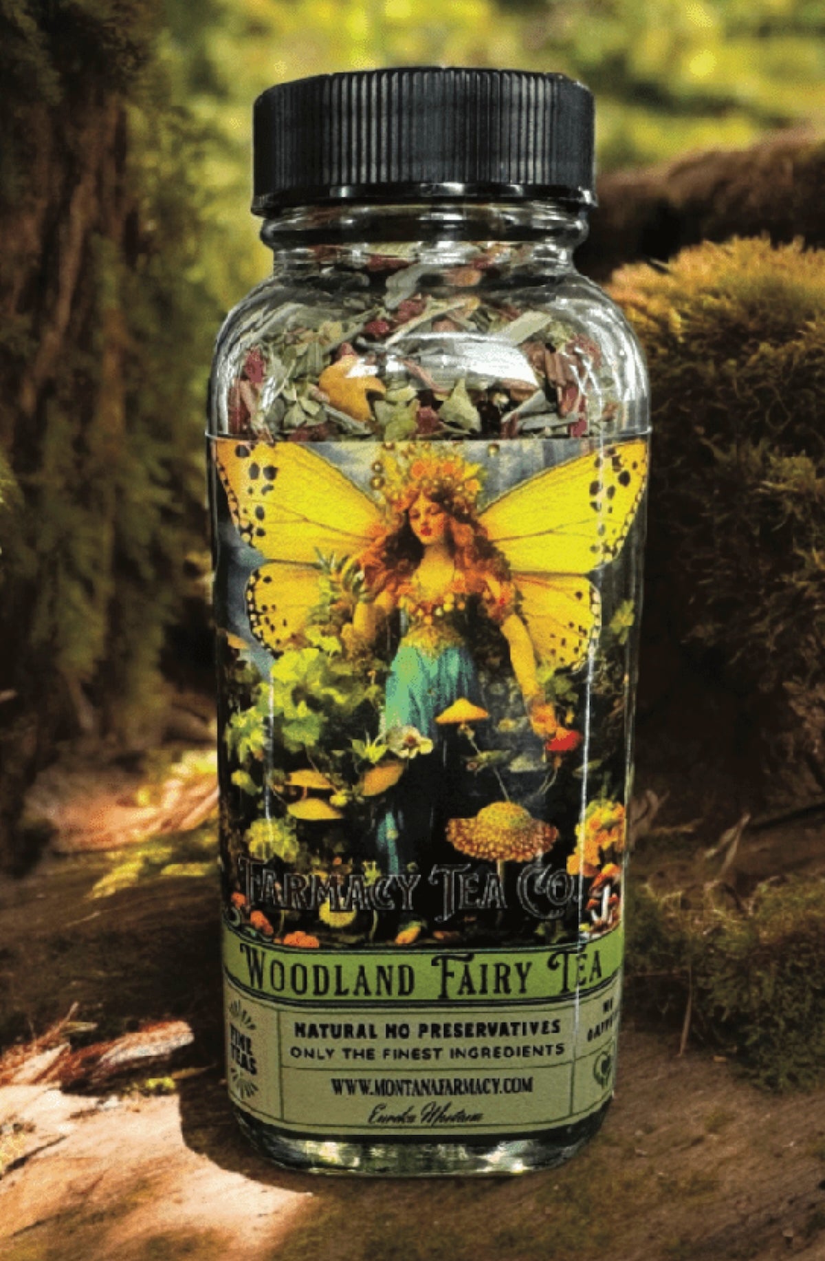 Woodland Fairy Fairey Herbal Relaxation Tea Vintage sprite - Foxy’s