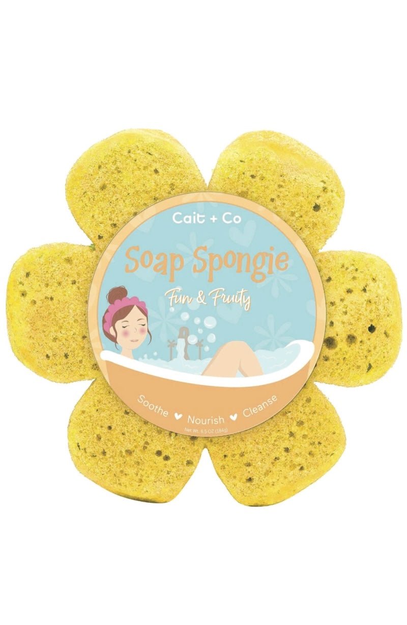 Coconut Pineapple Soap - Infused Sponge - 30+ Washes - Foxy’s