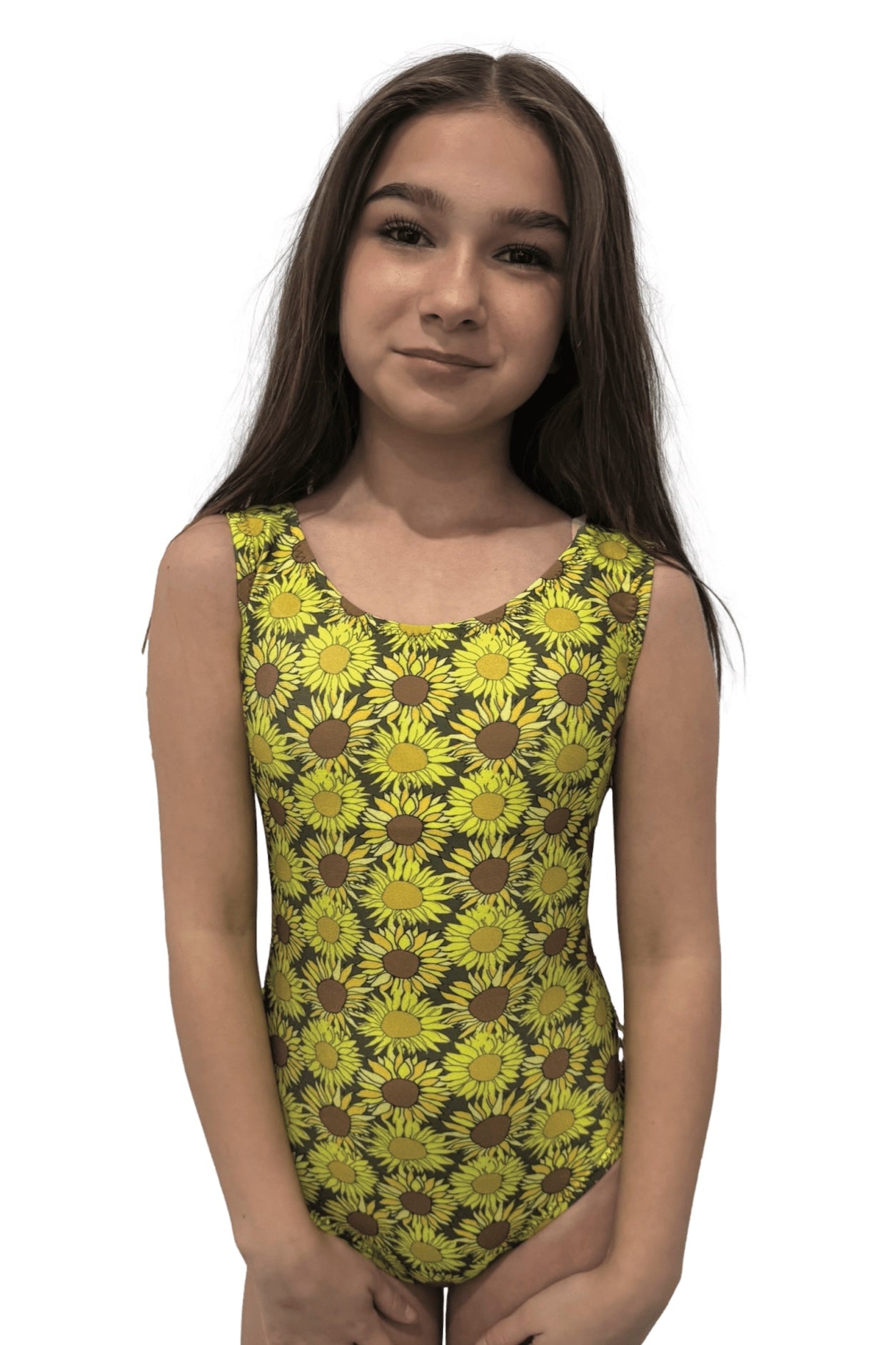 Sunflower Dreamz Gymnastics Leotard - Foxy's - Comfortable & Stylish for Girls - Foxy’s