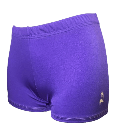 NEW Purple Lycra Performance Shorts - Foxy’s