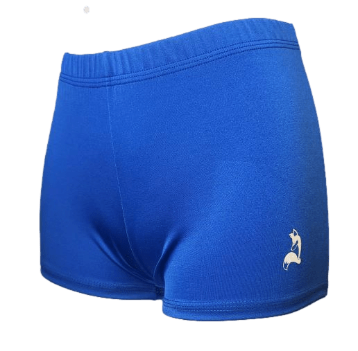 NEW Blue Lycra Performance Shorts - Foxy’s