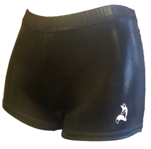 Black Shiny Performance Shorts - Foxy’s