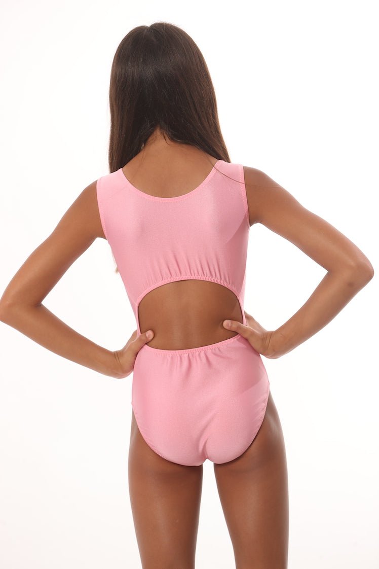 SOLID: Ballerina Pink Leotard - Foxy’s