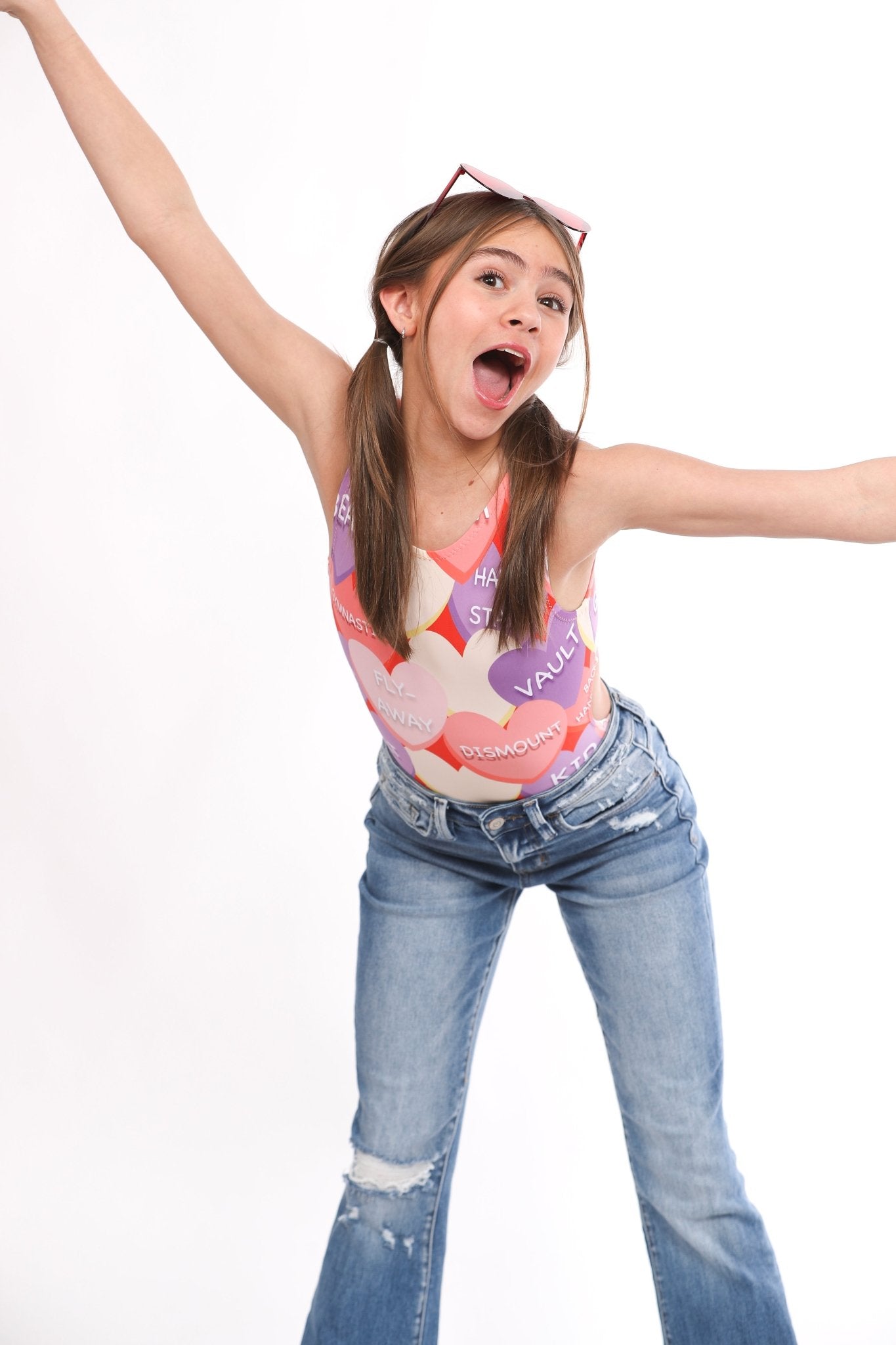 I Love You Leotard - Foxy’s