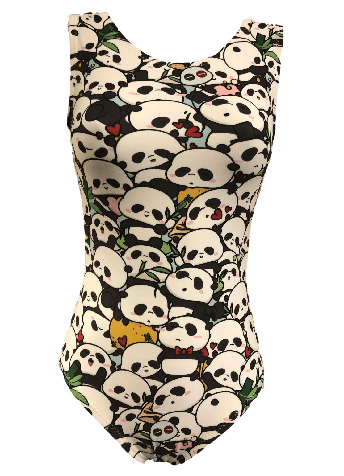 Panda Power Ultra Soft Gymnastics Leotard - Cute & Comfy! - Foxy’s