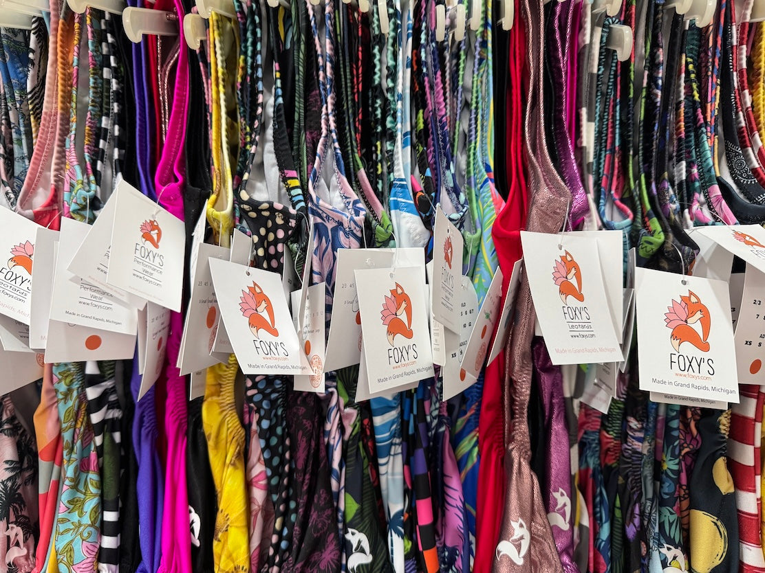foxy's leotards no-risk consignment program for pro-shops