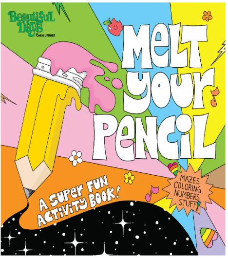 Melt Your Pencil Coloring Book