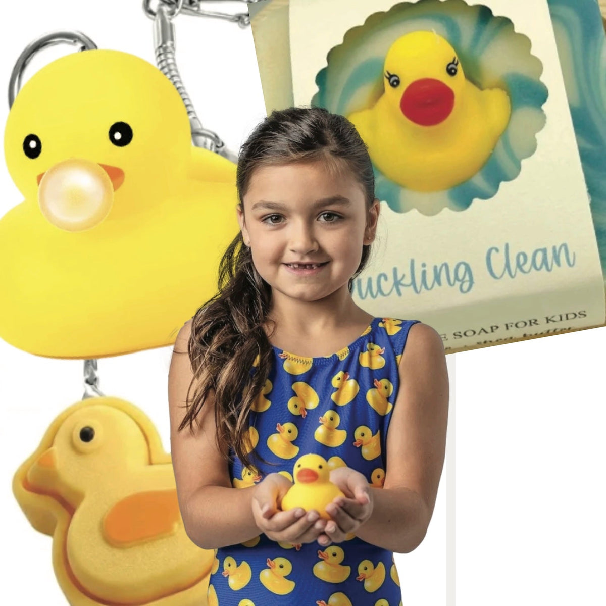 duck-themed gifts and leotard by Foxy's Leotards