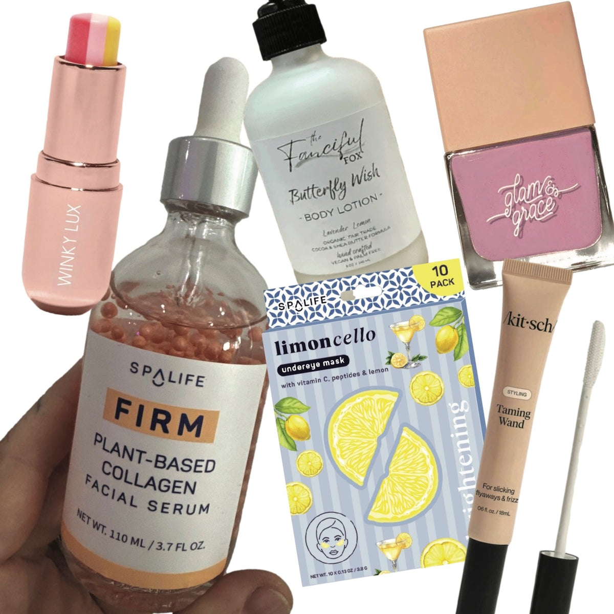 beauty supplies at Foxy's gift shop