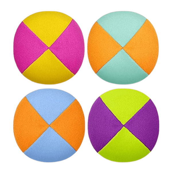 Retro Print Hacky Sacks Kick Bag - Foxy’s