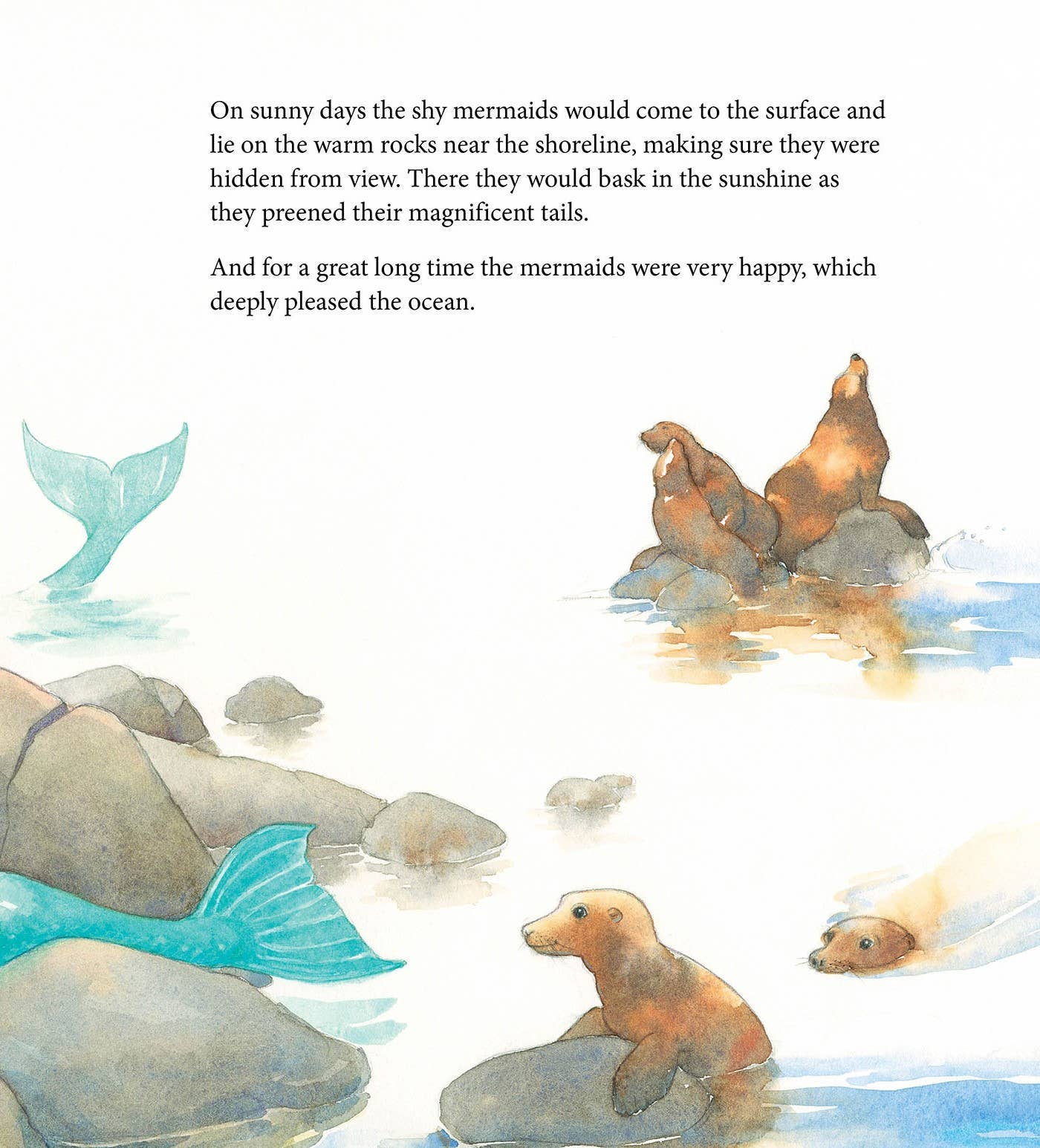 The Legend of Sea Glass hardcover picture book