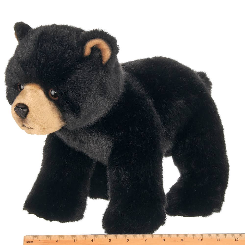 Asher the Black Bear | Plush Stuffed Animal - Foxy’s