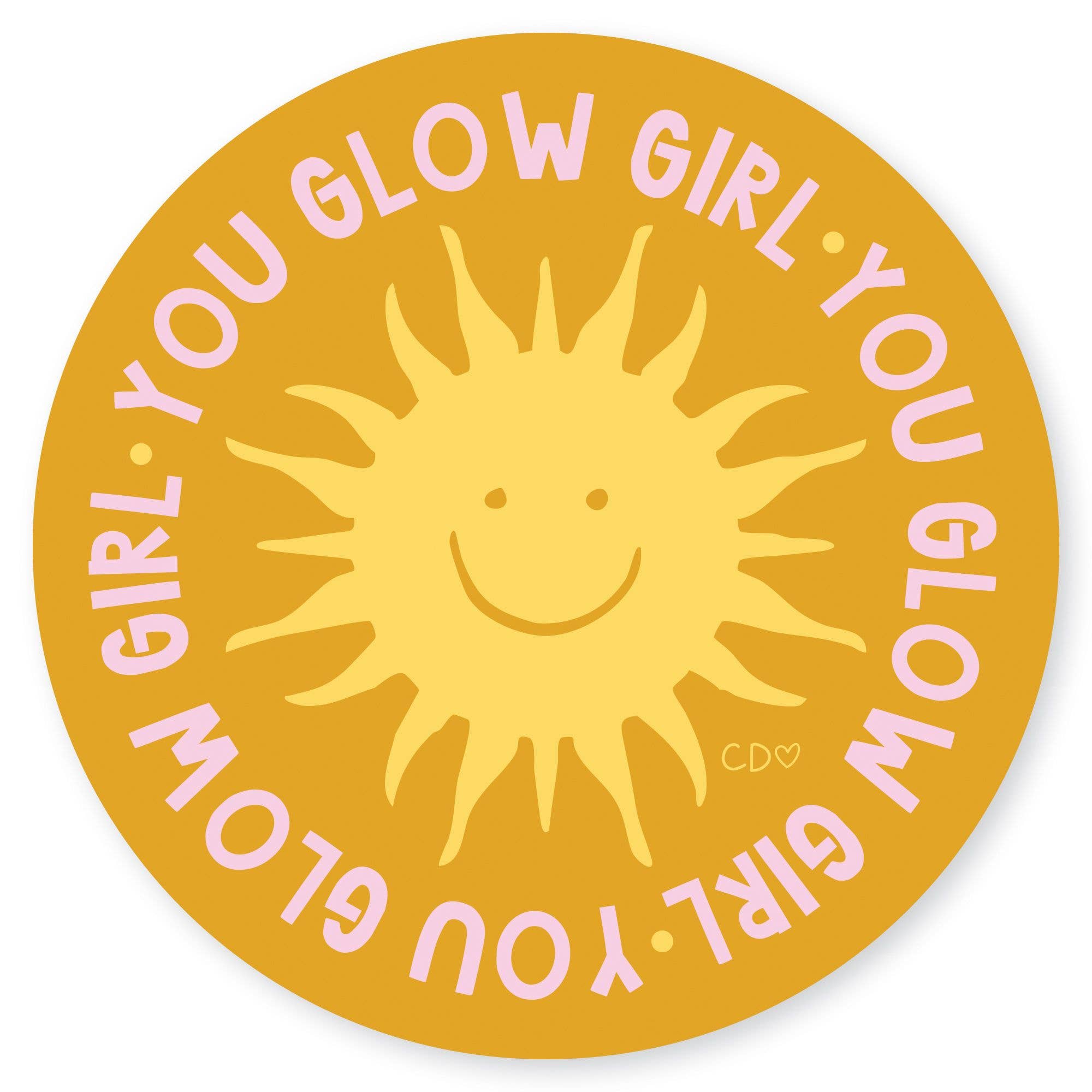 You Glow Girl Sunshine Decal Sticker - Foxy’s