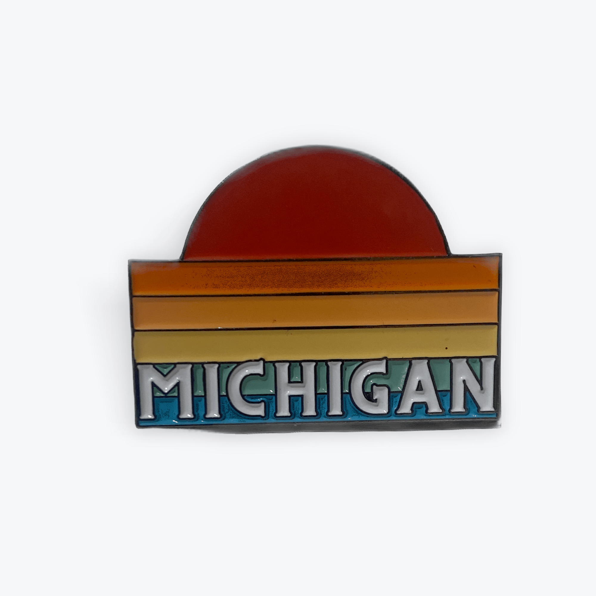 Pin: Michigan Retro Sunset - Foxy’s