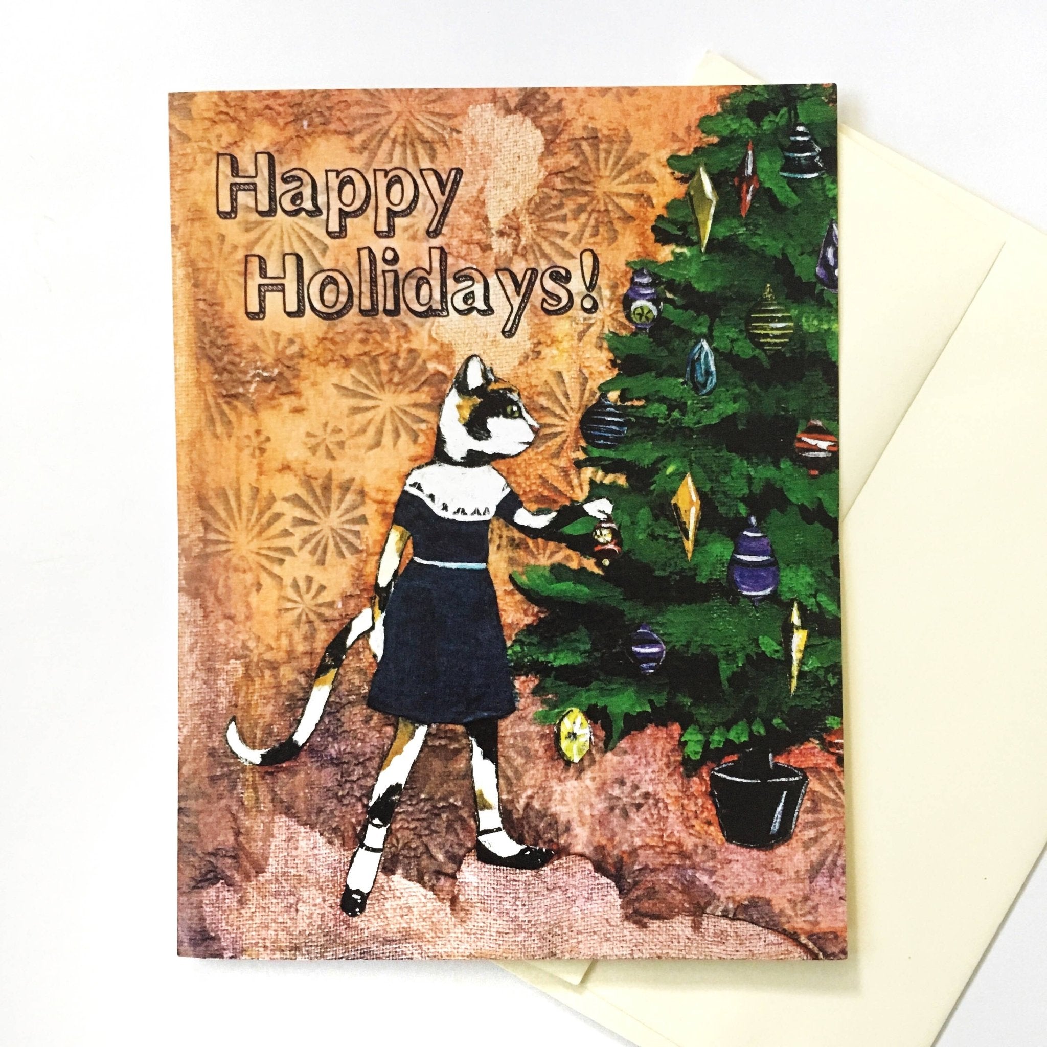 Cat Christmas - Season's Greetings Cards - Foxy’s