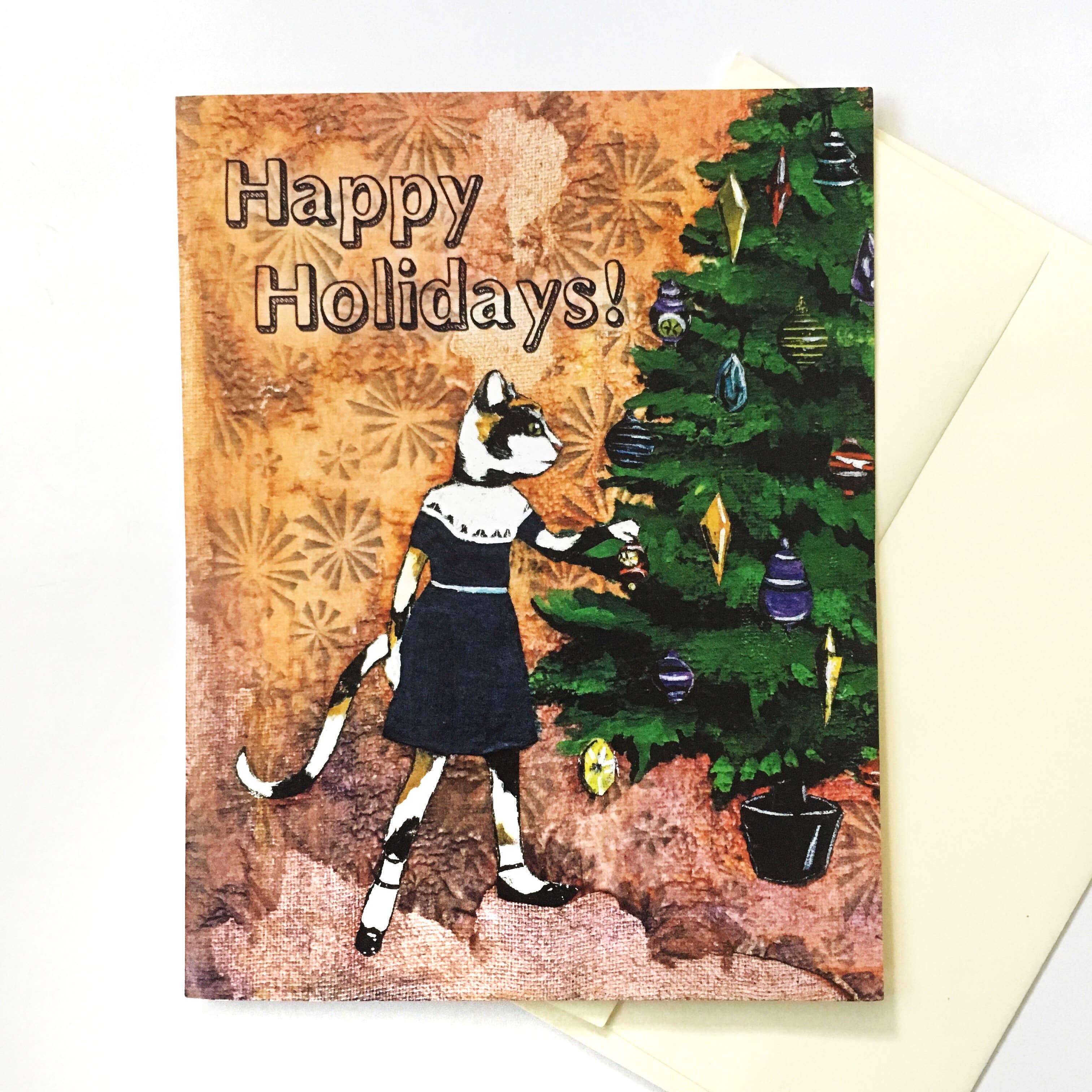 Cat Christmas - Season's Greetings Cards
