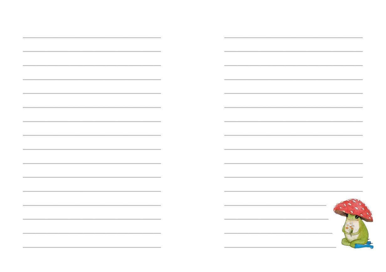 The Little Frog Notebook - Foxy’s