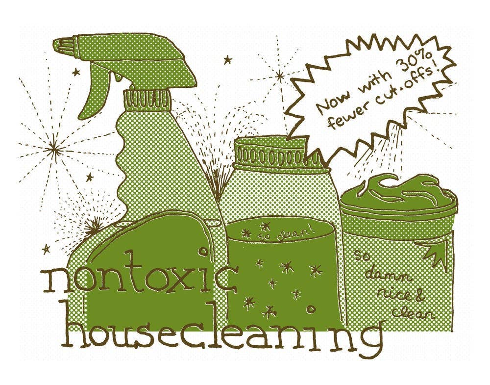 Nontoxic Housecleaning (Zine) - Foxy’s