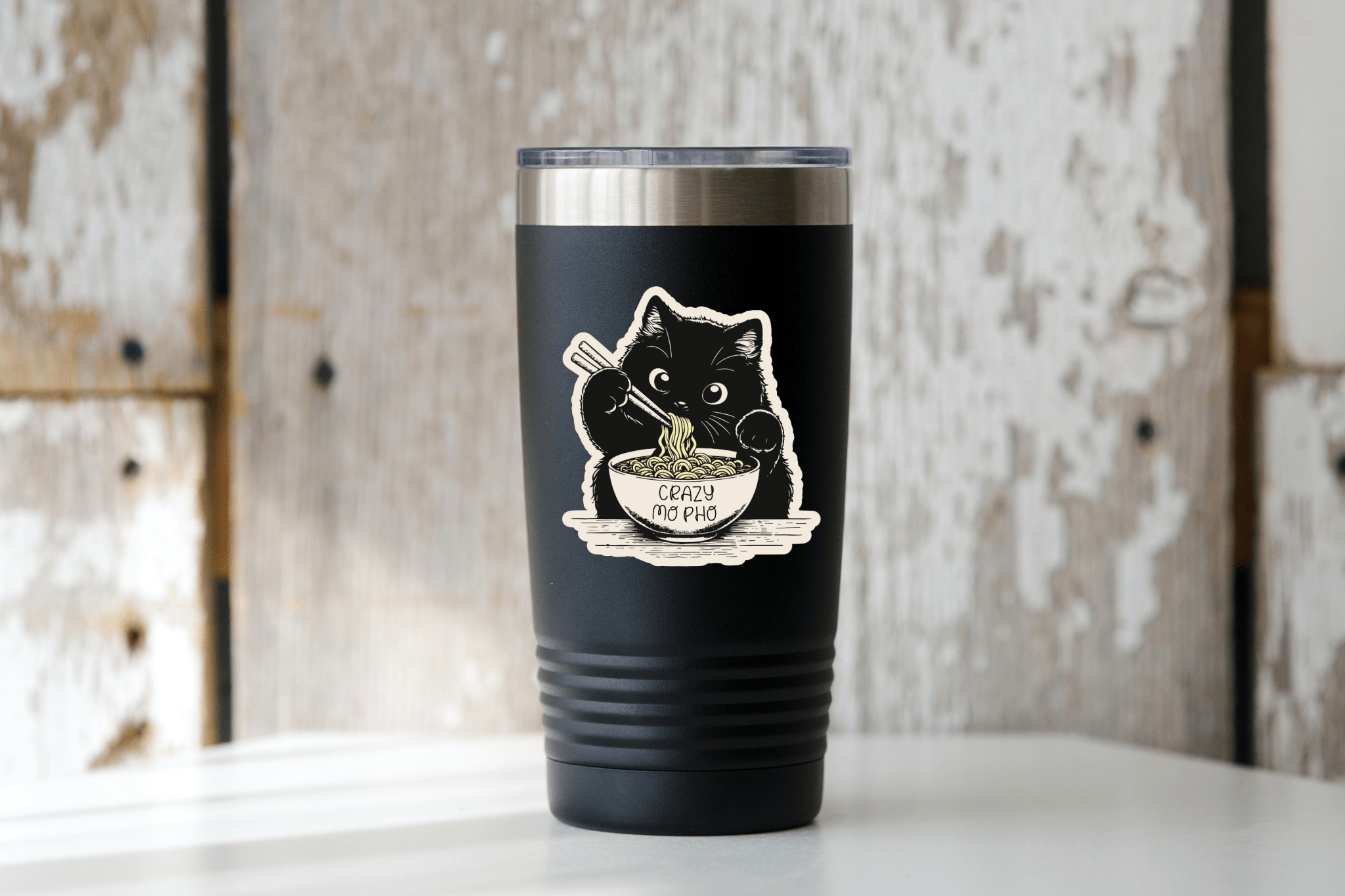 Crazy Mo Pho Sticker - Foxy’s