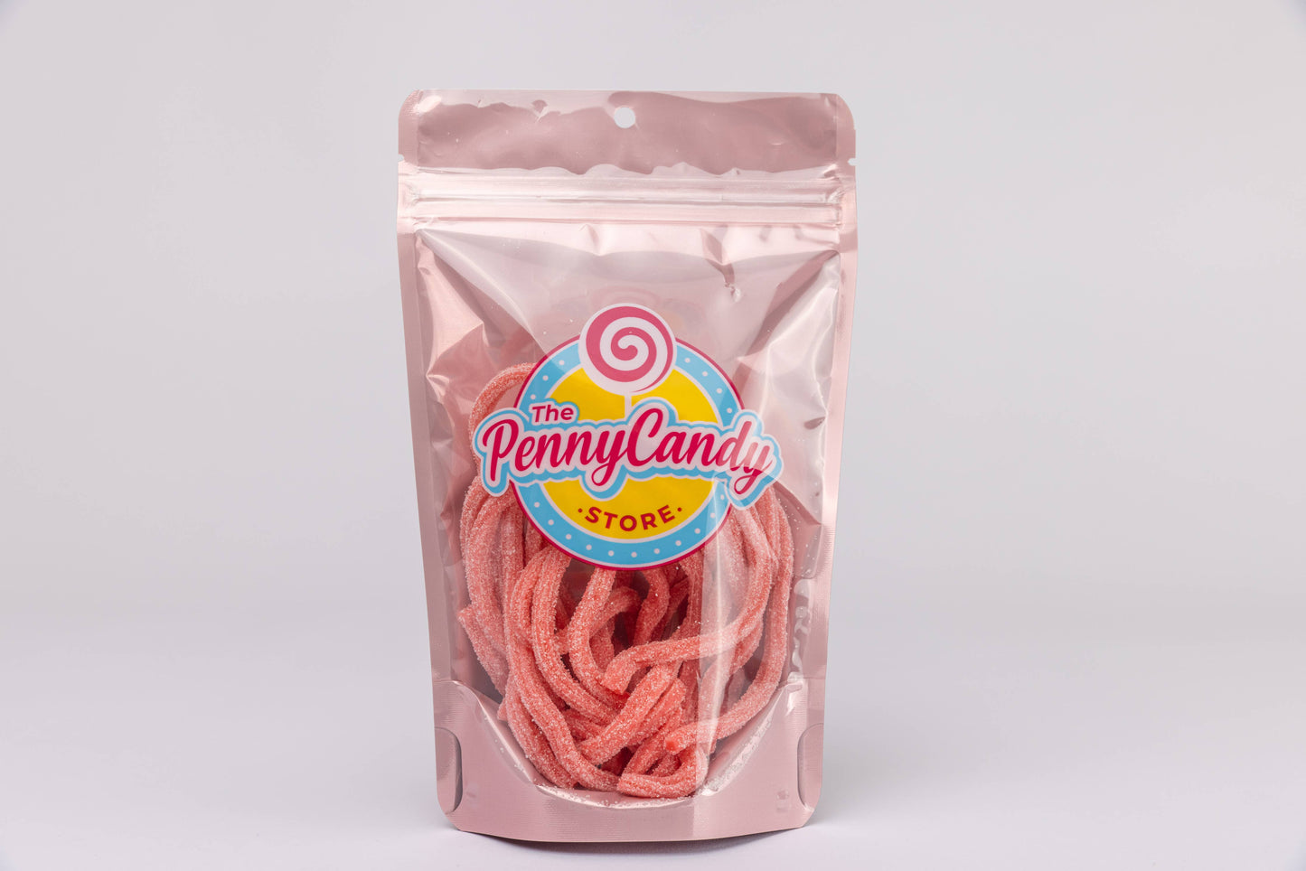 Pink Lemonade Sour Straws Candy