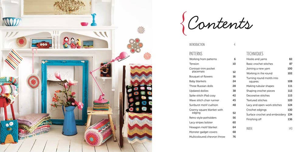 How to Crochet : With 100 Techniques and 20 Easy Projects - Foxy’s