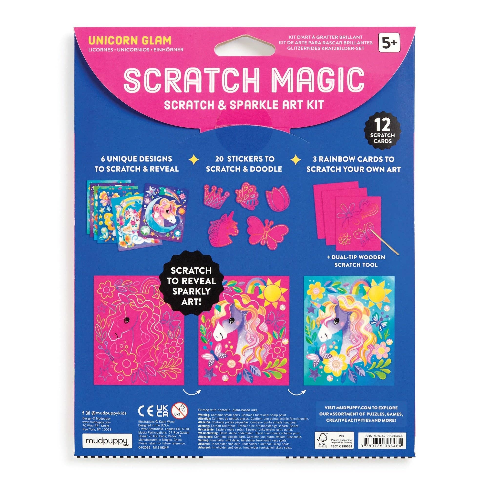 Unicorn Glam Scratch Magic - Foxy’s