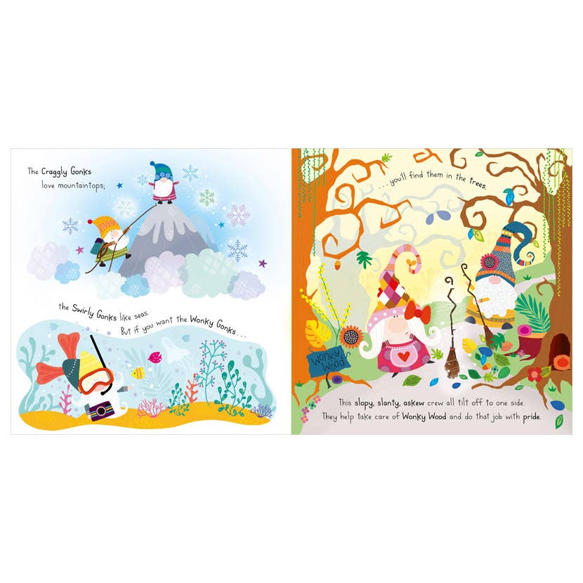Picture Book The Wonky Gonks | Christmas Book